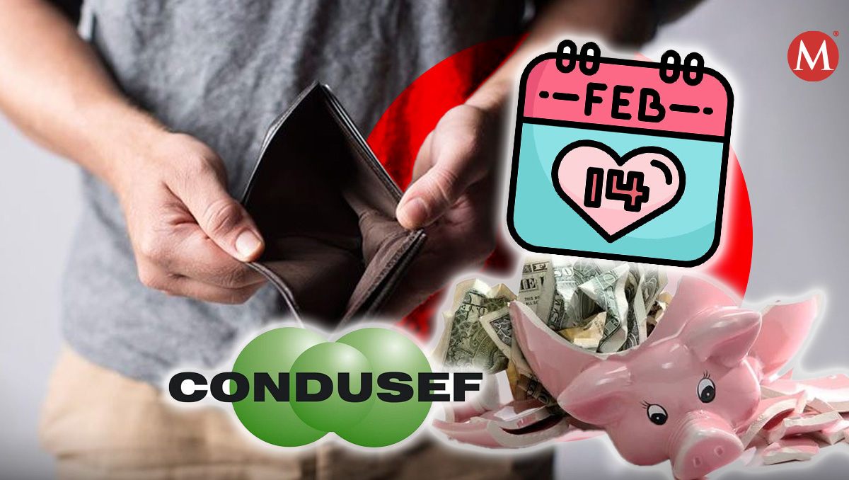 Condusef lanzó recomendaciones financieras para este 14 de febrero. (Especial)