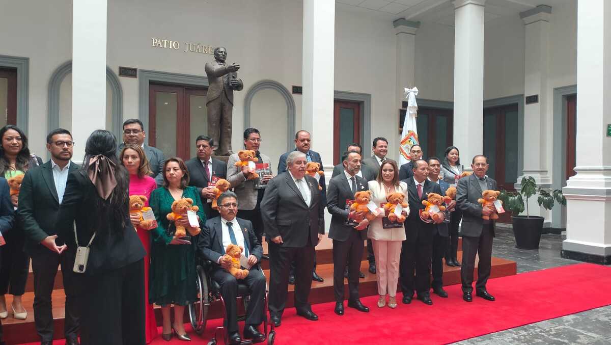 En las instalaciones del PJEM se llevó a cabo esta firma.