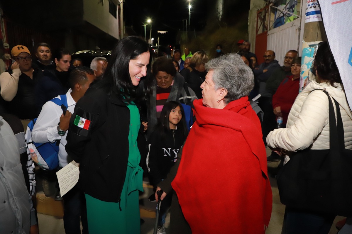 Lía Limón suma 31 caminos blindados en Álvaro Obregón.