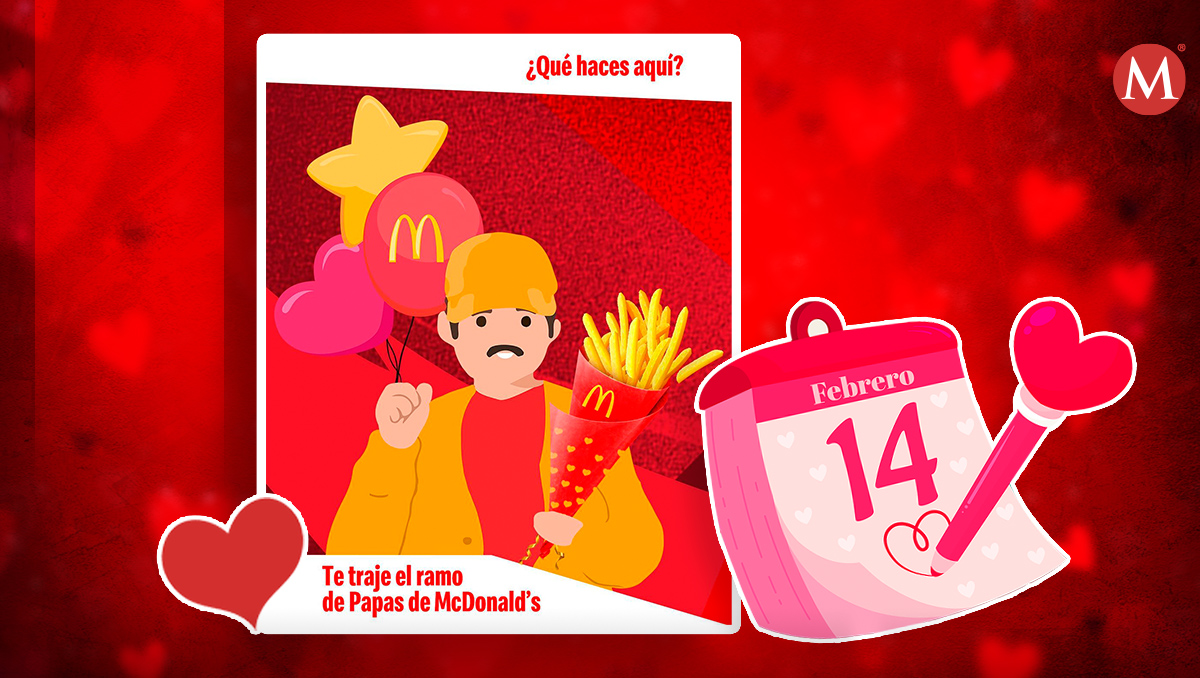 McDonalds lanza un ramo de papas por especial de San Valentín