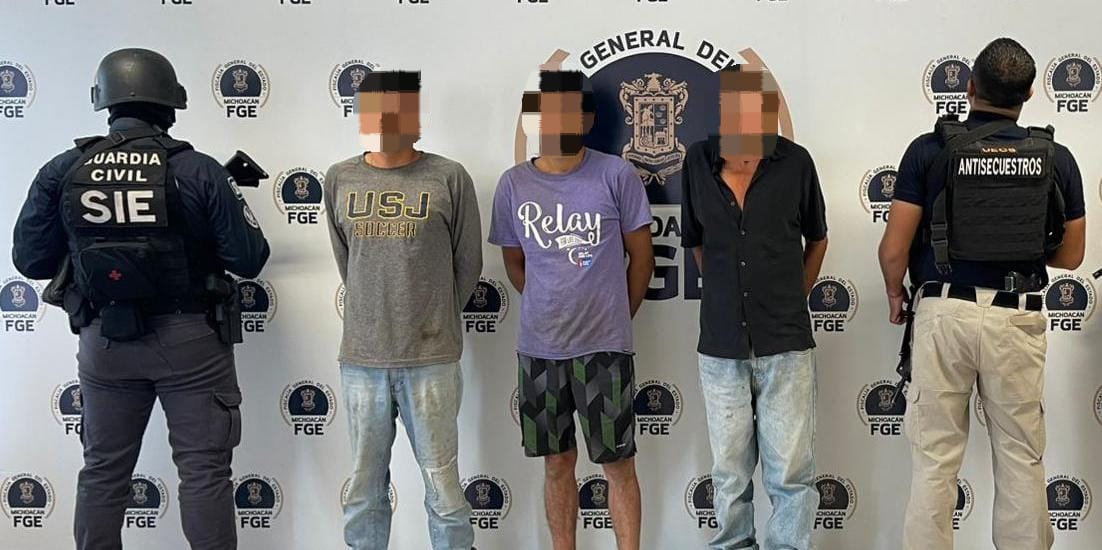 Operativo captura a extorsionadores vinculados al CJNG en Michoacán | Especial