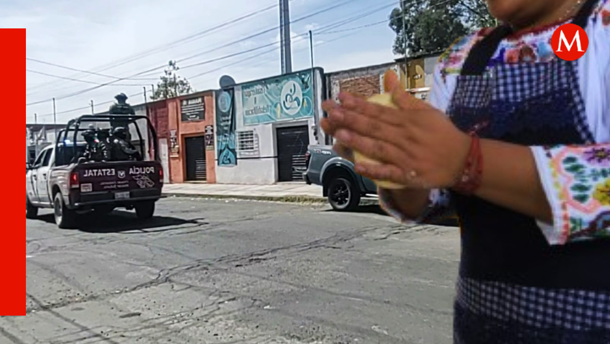 Señora que vende memelas frustra asalto en Puebla | Especial/ AFH