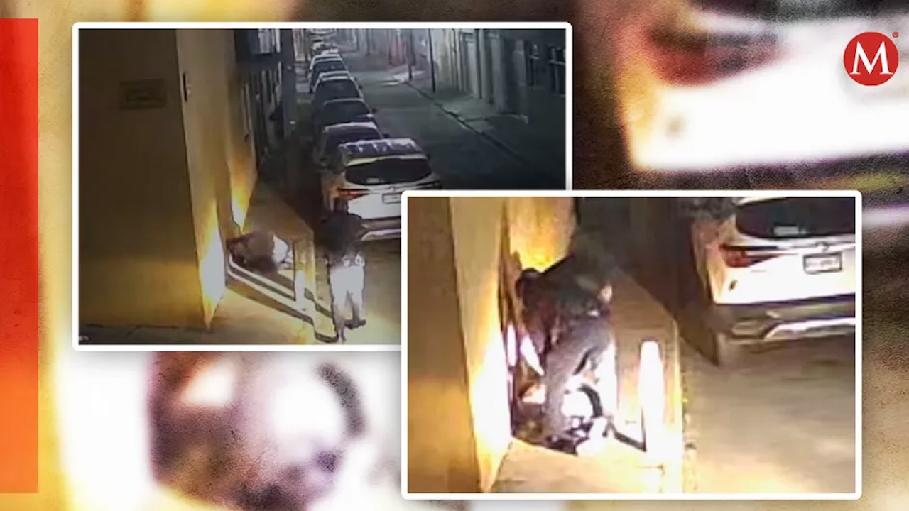 Cámaras captan abuso policial en Aguascalientes, someten a un hombre que caminaba en la calle