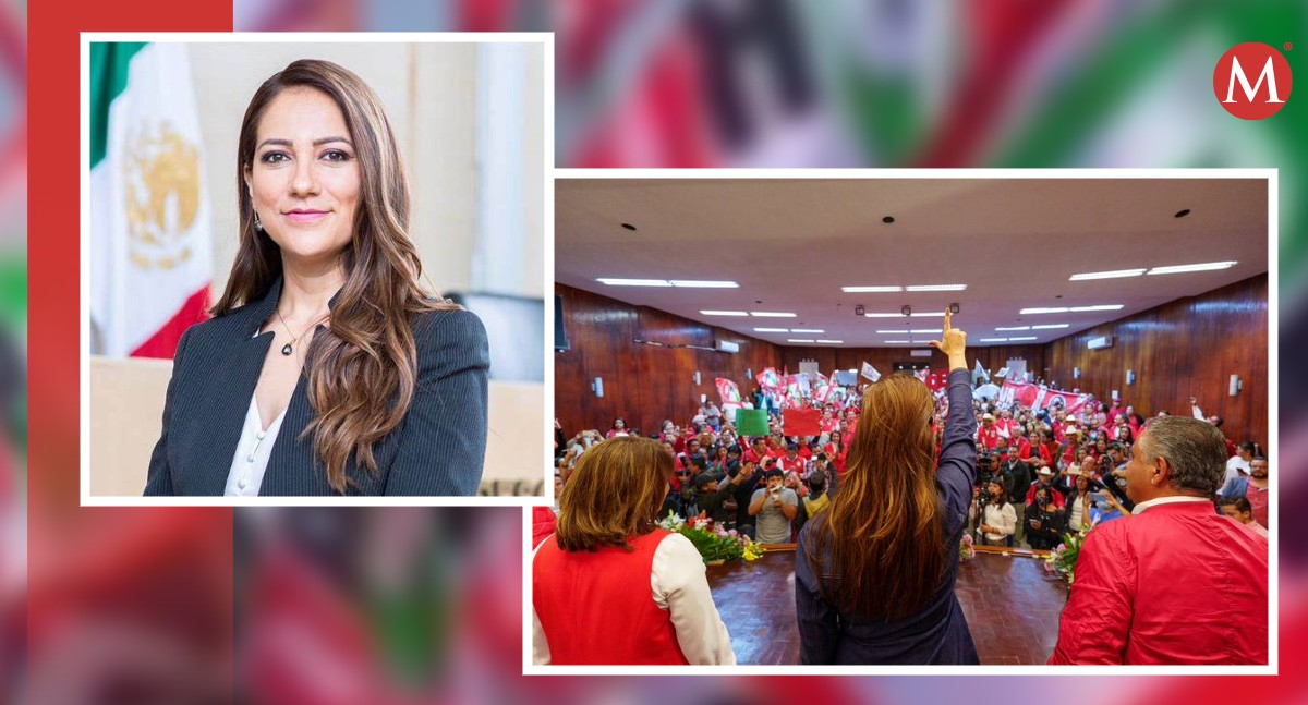 Libia García recibe constancia como candidata del PRI Guanajuato