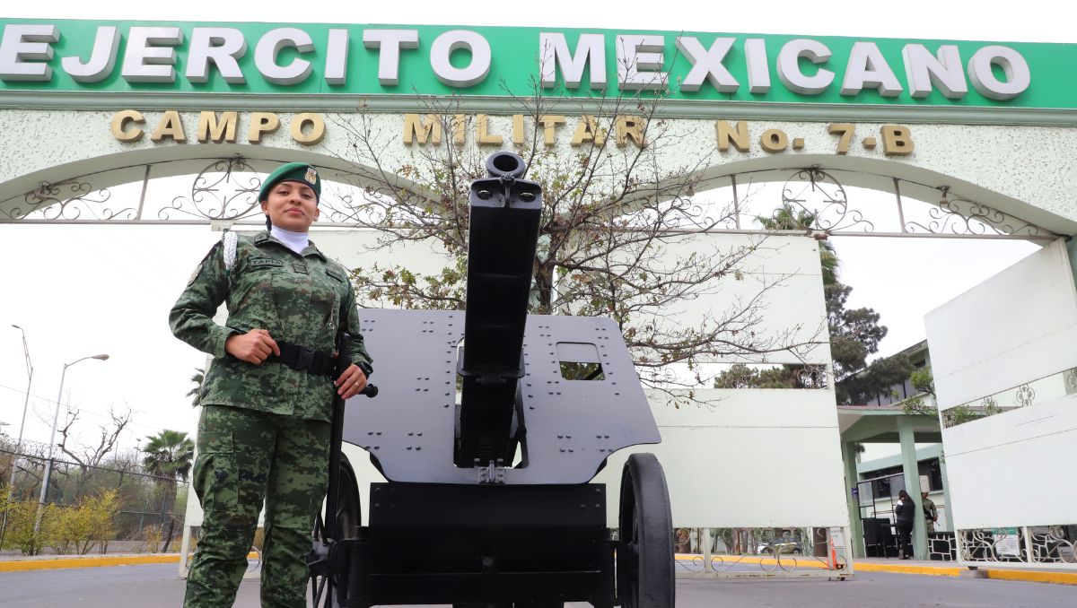 La sargento segundo de la Policía Militar, Alondra Ortega Tapia, lleva 5 años en el Ejército. Leonel Rocha