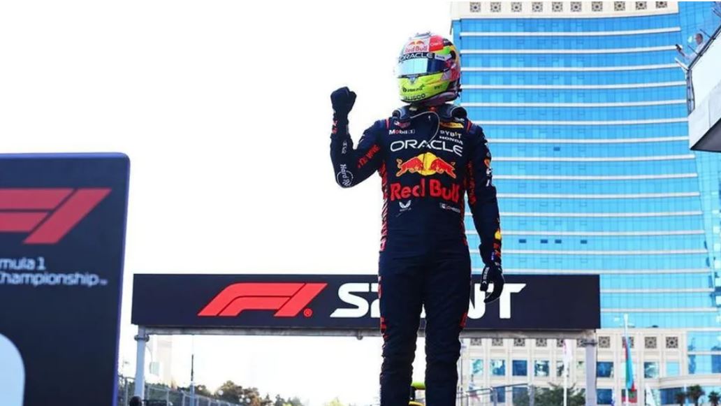 Sergio 'Checo' Pérez revela el casco que usará para la temporada 2024 de la Fórmula 1