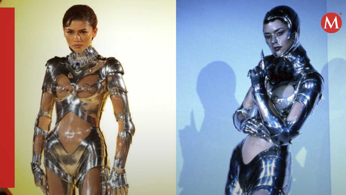 Zendaya usando Mugler 1995/ Captura X