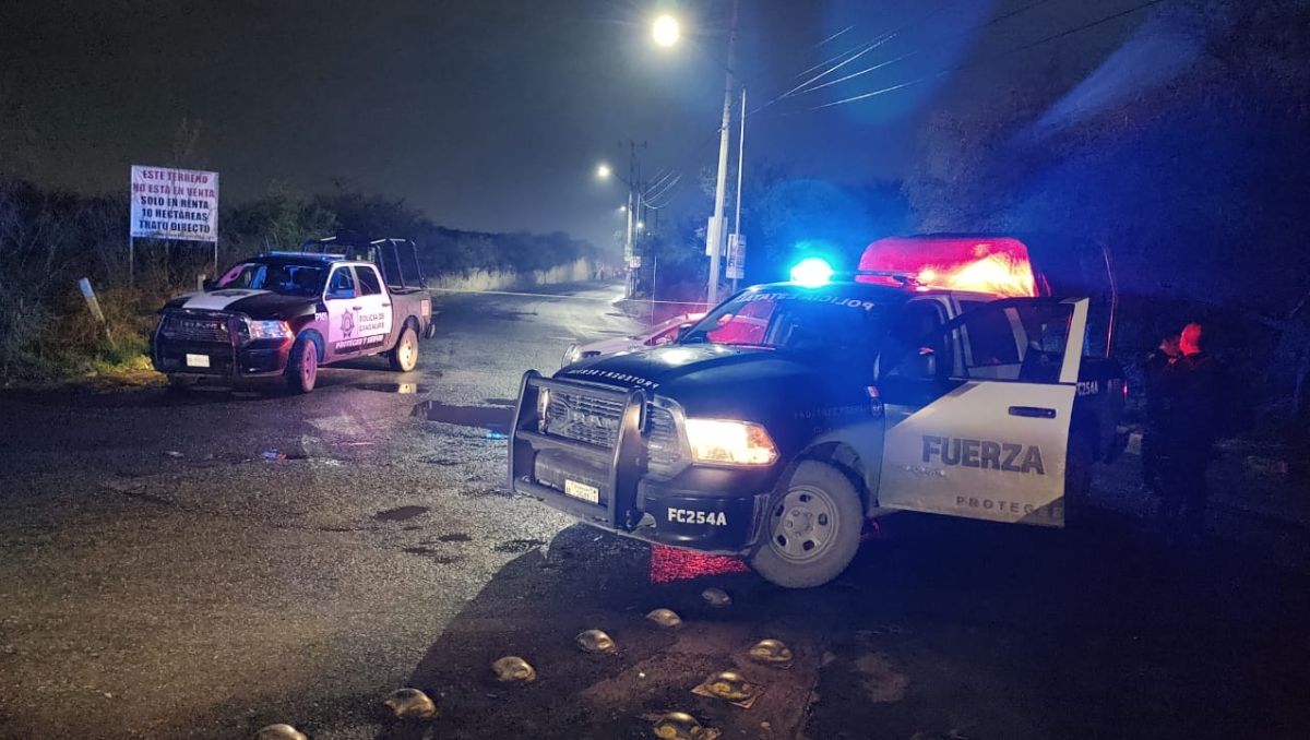 El cuerpo fue localizado sobre la vía pública. Agustín Martínez