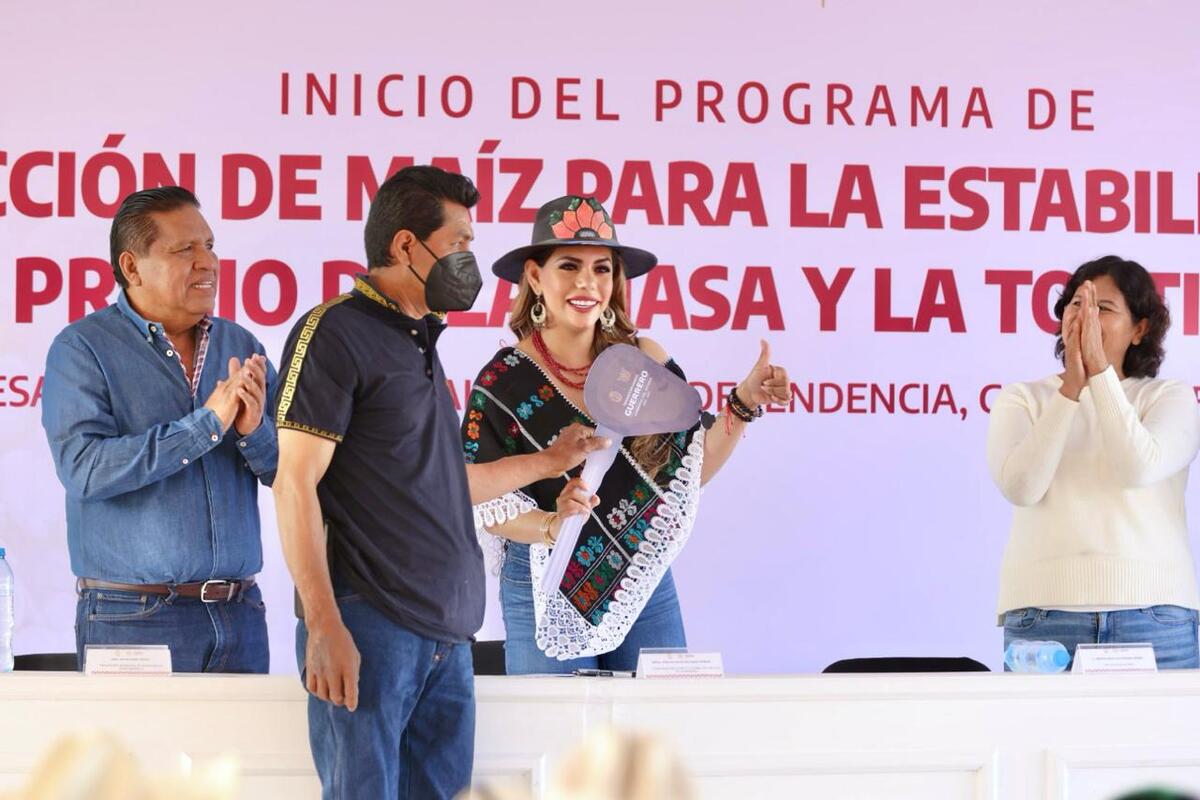 Evelyn Salgado pone en marcha Programa de Producción de Maíz.