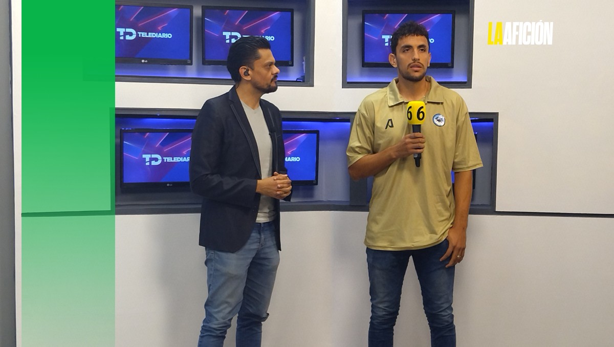 Gabriel González fue entrevistado en Telediario. (Víctor Durán)
