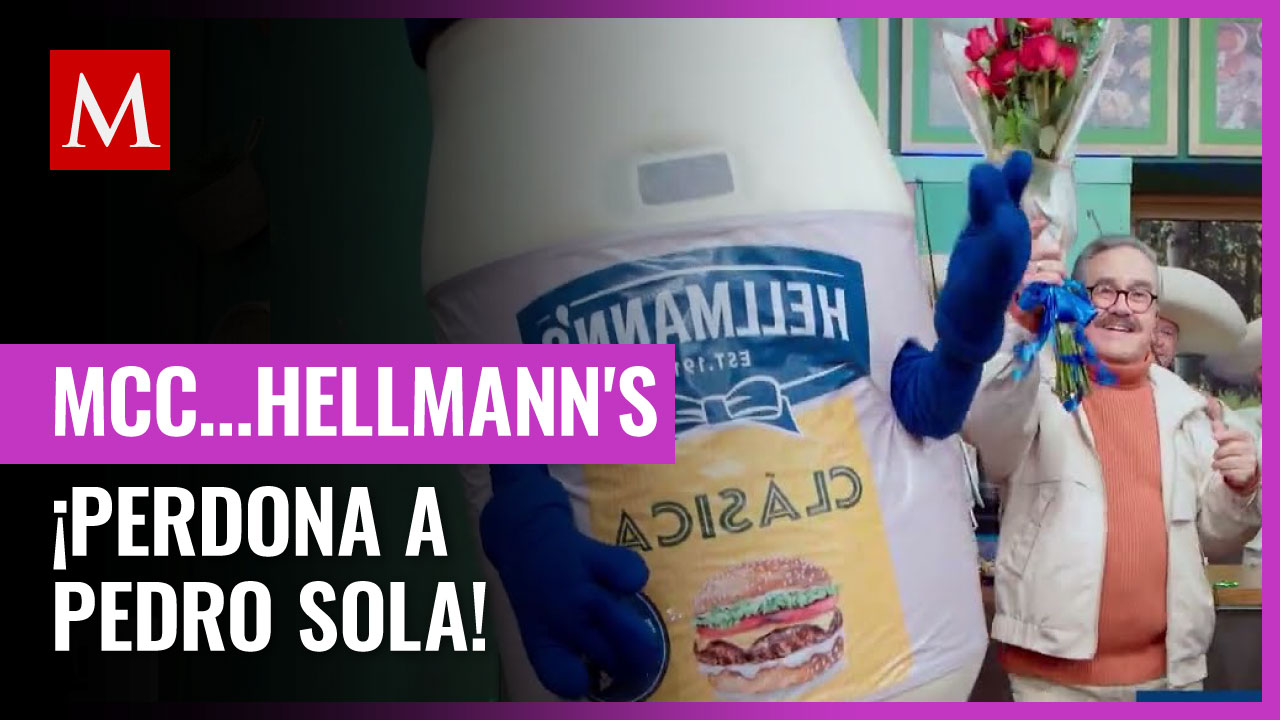 Mayonesa Hellmann's dará nueva oportunidad a Pedro Sola de anunciar el producto tras épico error
