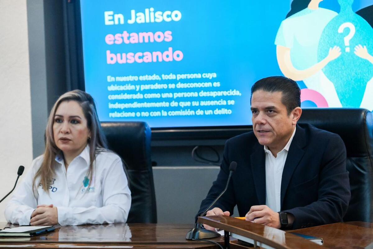 Presentación del  Registro Estatal de Personas Desaparecidas. (Cortesía)