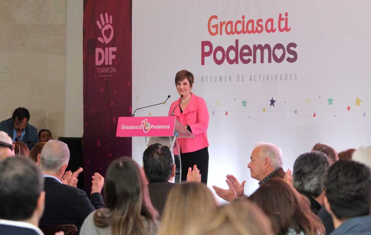 Selina Bremer de Cepeda, presidenta honoraria del DIF. (Roberto Amaya)
