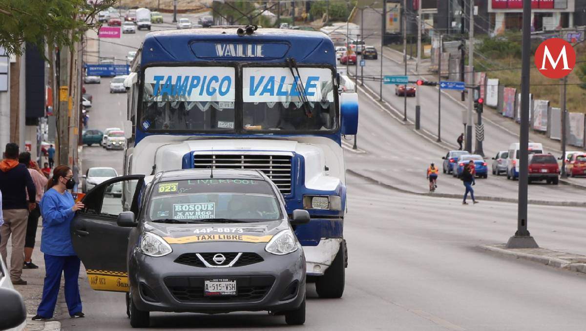 Transporte publico en Tampico.