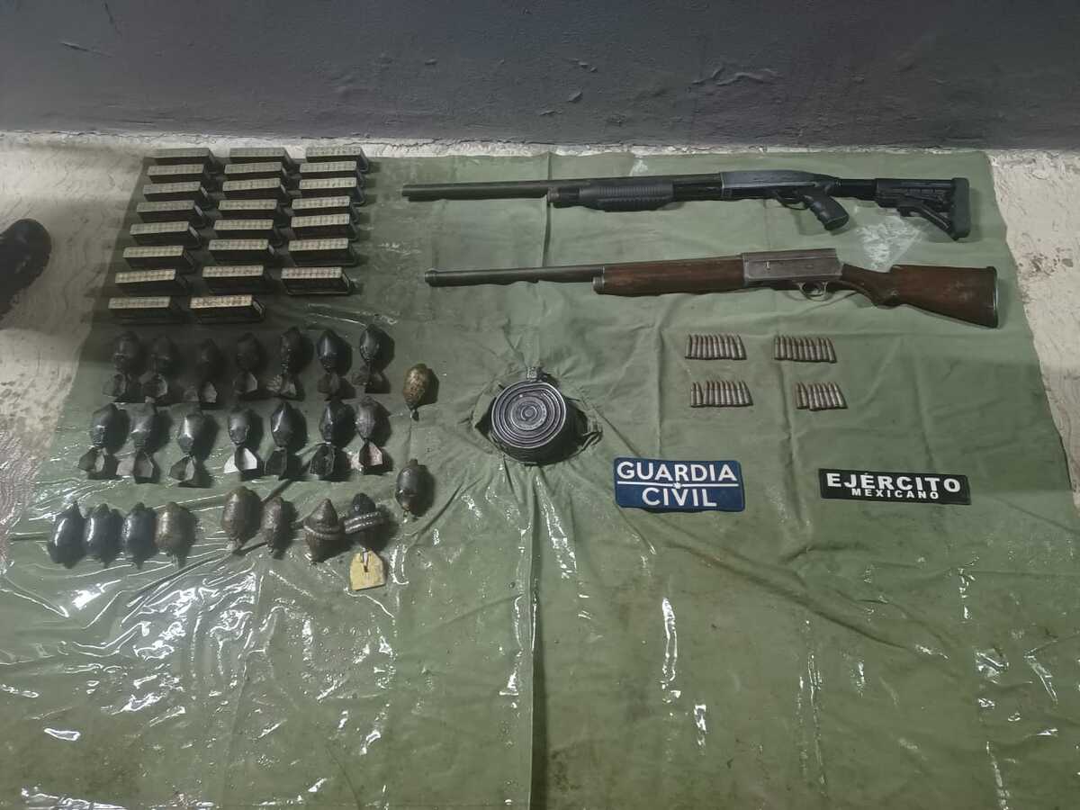 Aseguran más de 20 bombas y drones en Buenavista, Michoacán | Especial