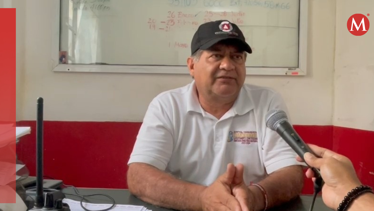Guillermo Medina Laredo, director de la Unidad Municipal de Protección Civil. | Especial