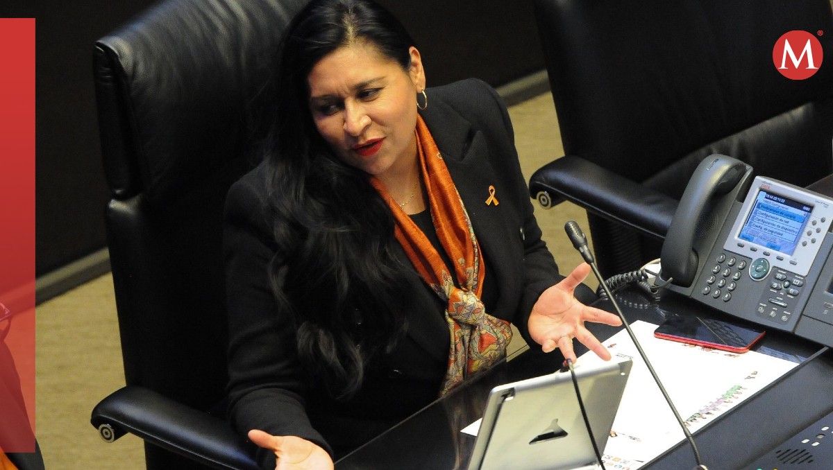 La presidenta del Senado de la República, Ana Lilia Rivera. | Cuartoscuro