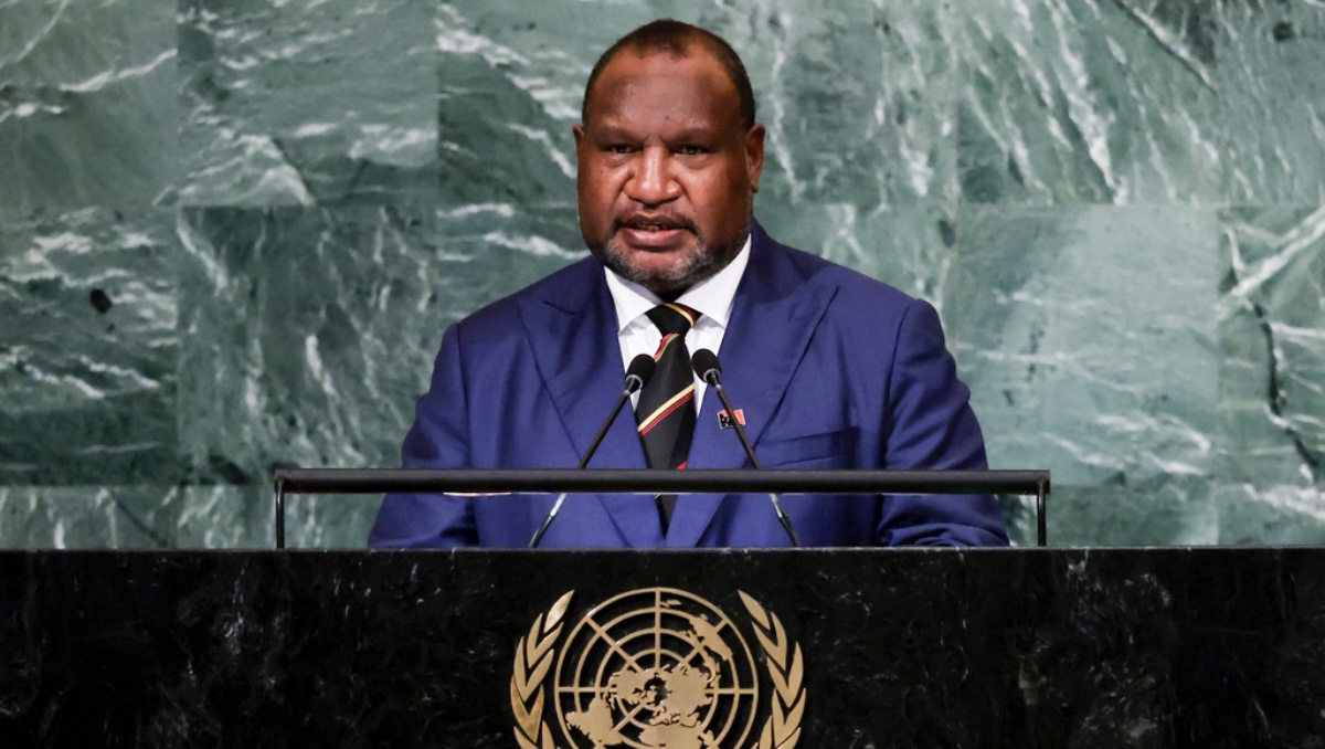 El primer ministro de Papúa Nueva Guinea, James Marape | AP