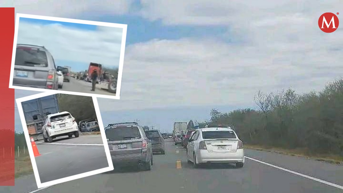 Rapiñan cebolla tras volcadura de tráiler en la Victoria-Matamoros