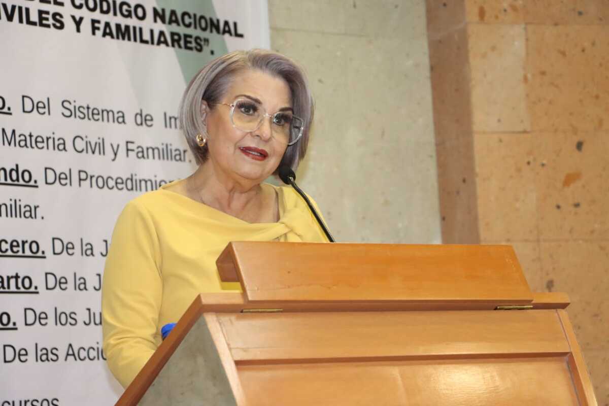 Rebeca Aladro, magistrada presidenta del Poder Judicial de Hidalgo. (Cortesía)
