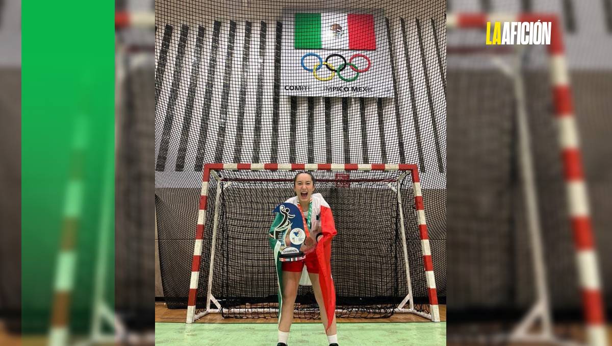Mía Valdez, jugadora de Tamaulipas participará en la Copa del Mundo de Handball.