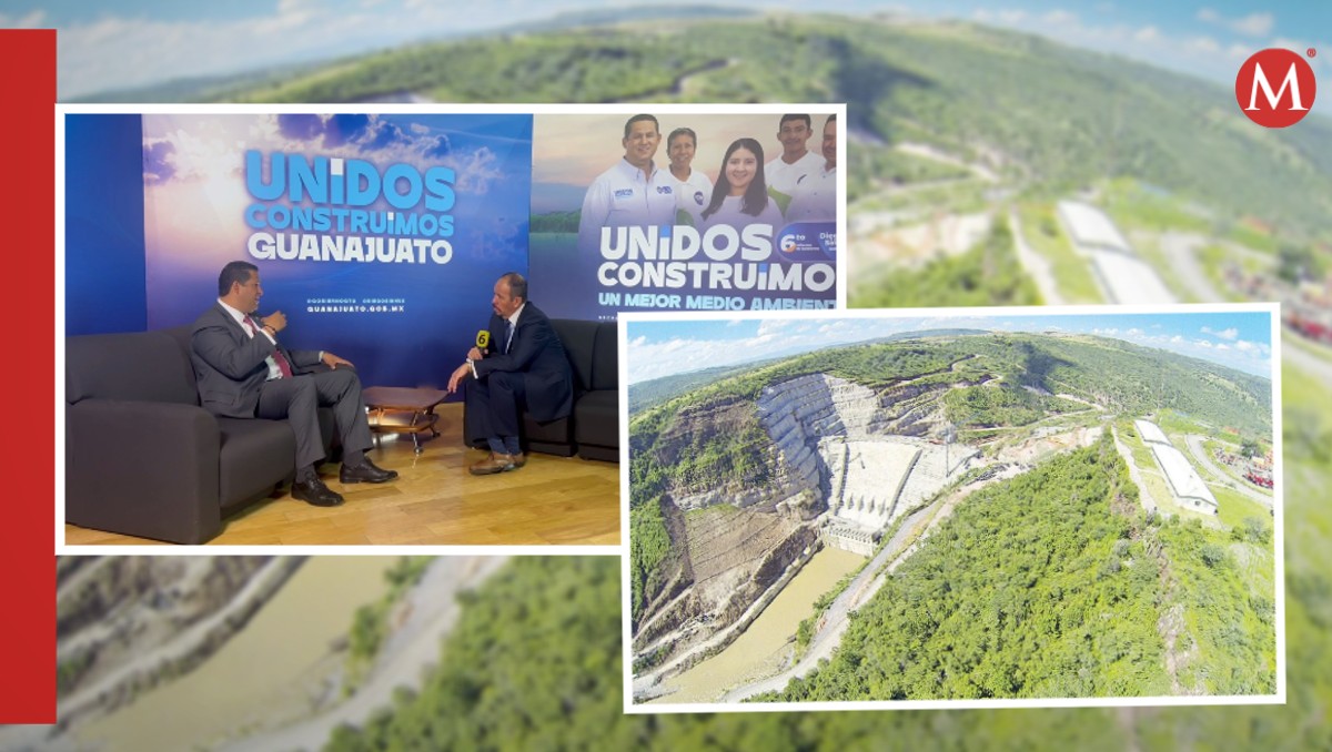 "El Zapotillo está descartado para traer agua a Guanajuato",  dijo en entrevista para Telediario el gobernador Diego Sinhue Rodríguez Vallejo.
