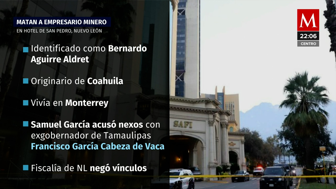 ¿Quién era Bernardo Aguirre? empresario asesinado en San Pedro, Nuevo León