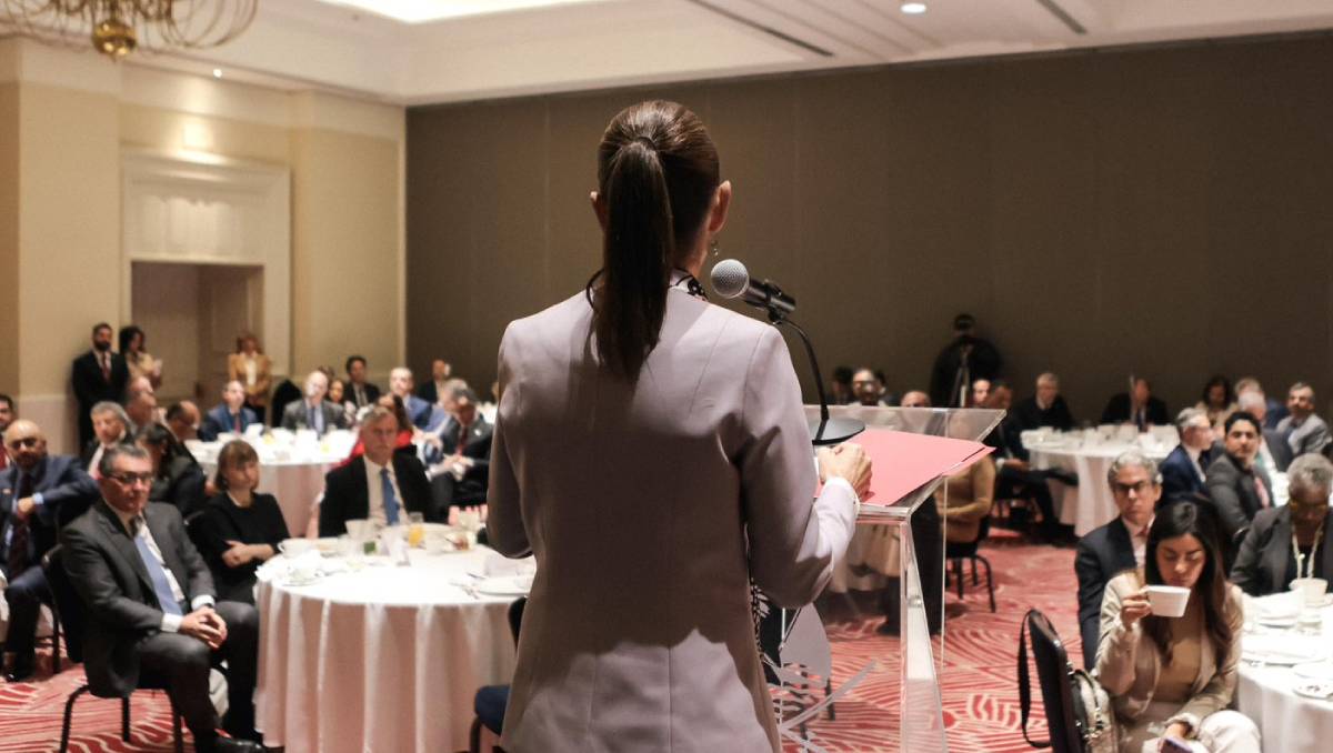Claudia Sheinbaum fue invitada por el embajador de Qatar | X