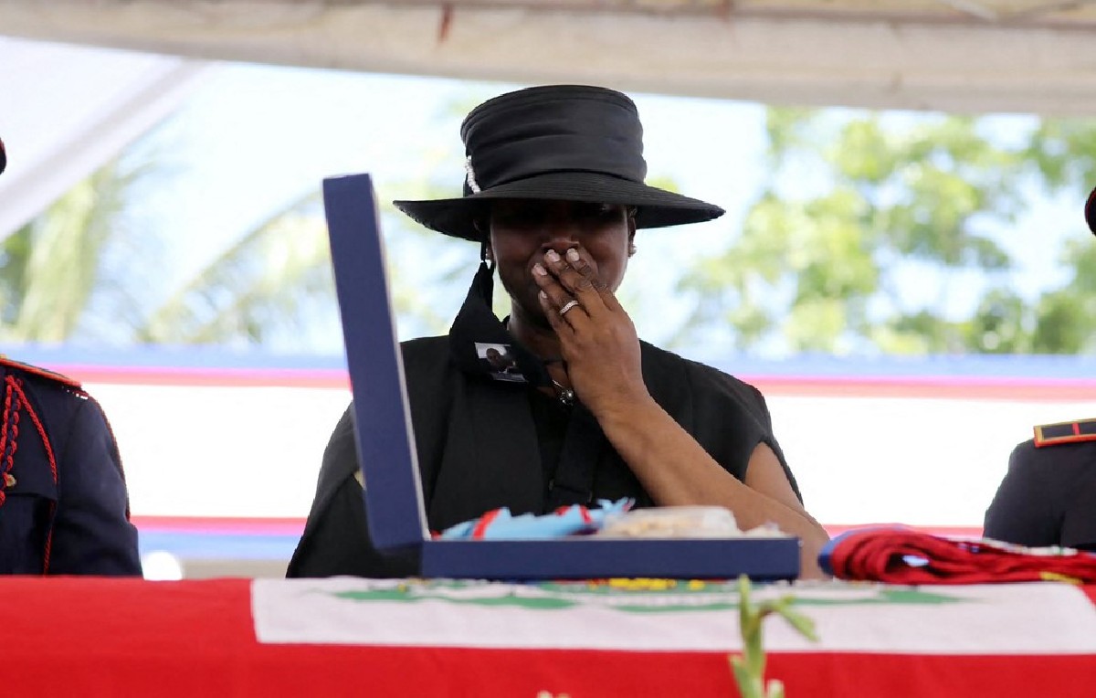 Martine Moise, ex esposa del presidente haitiano asesinado Jovenel (AFP)