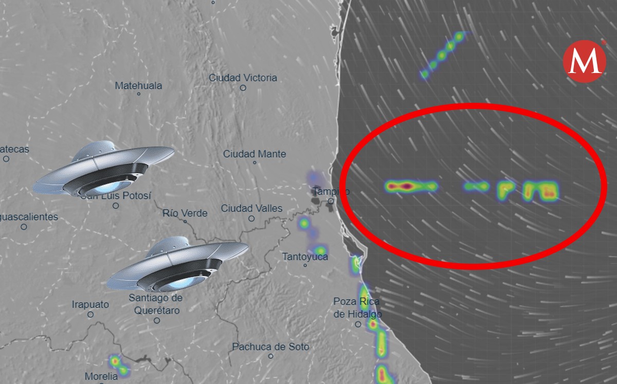 Ovnis en Altamira: captan avistamiento en radar meteorológico