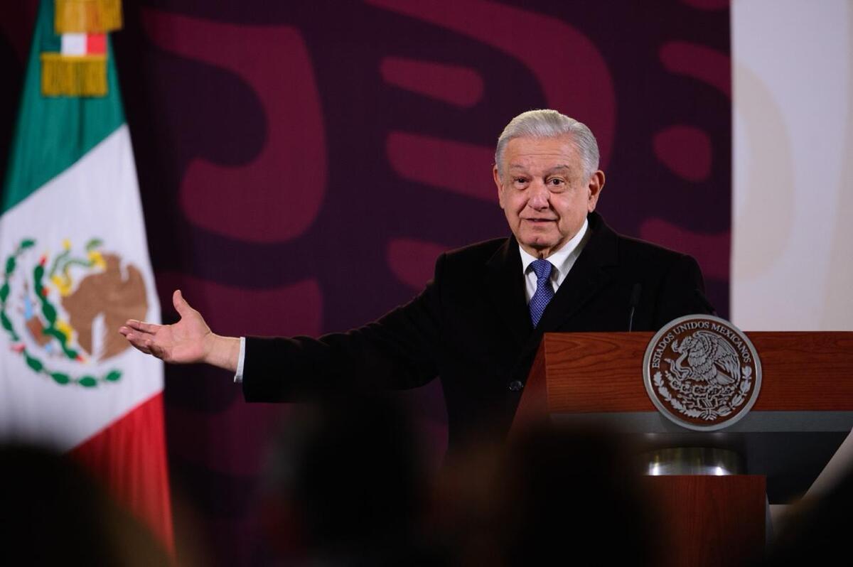 El presidente Andrés Manuel López Obrador en conferencia de prensa. | Especial