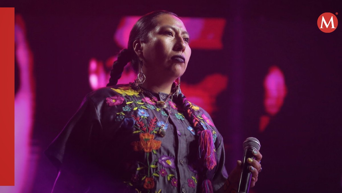 La rapera oaxaqueña cautivó sobre el escenario de Bahidirá | Foto: Ariel Ojeda