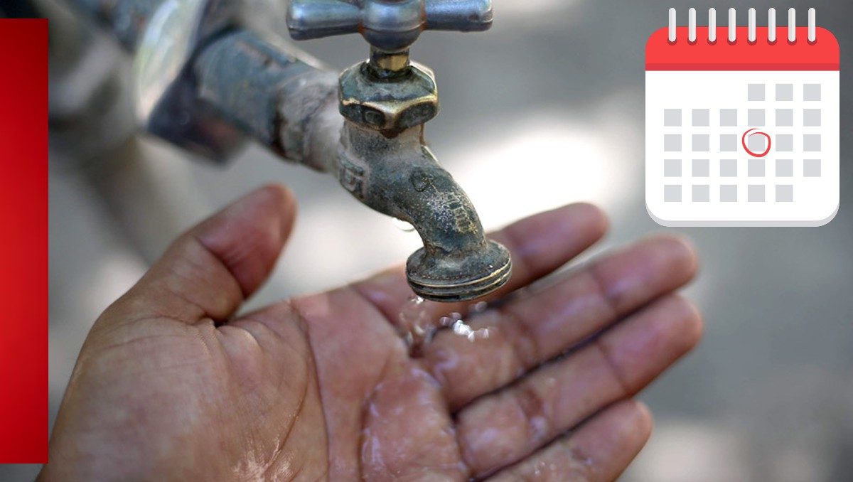 Agua en León HOY miércoles 21 de febrero