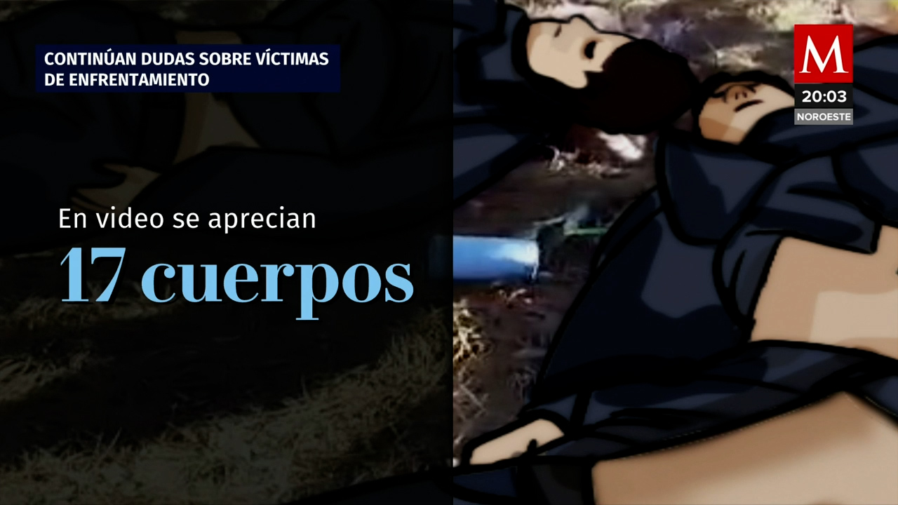 Discrepancia entre imágenes e informe oficial de cuerpos en San Miguel Totolapan, Guerrero