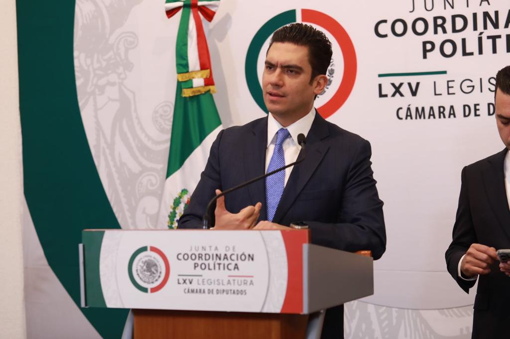 Jorge Romero, coordinador del PAN en San Lázaro. (Especial)