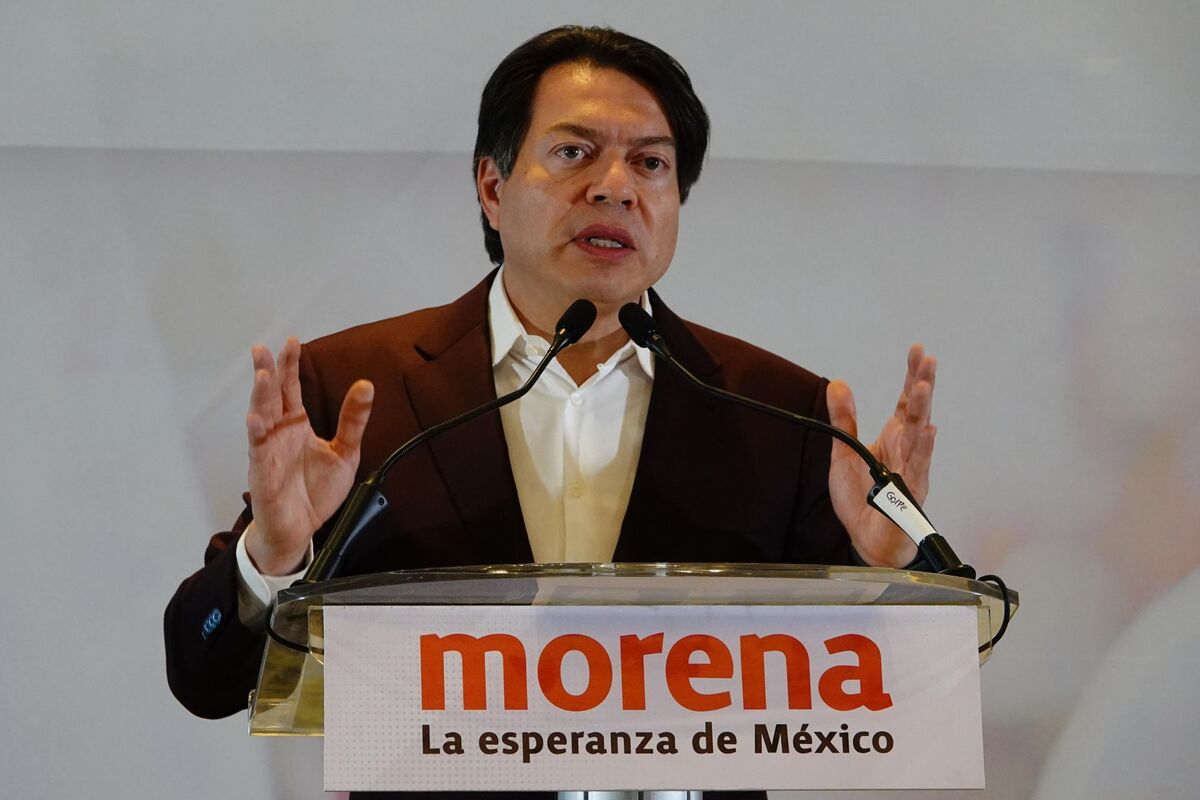Mario Delgado presidente nacional de MORENA [Foto Cuarto Oscuro]