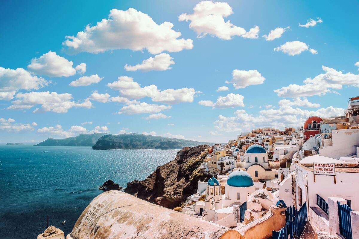 Santorini. Imagen: Pexels