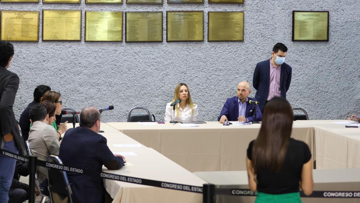 Sesión de la Comisión Anticorrupción en el Congreso de Nuevo León. Jorge López