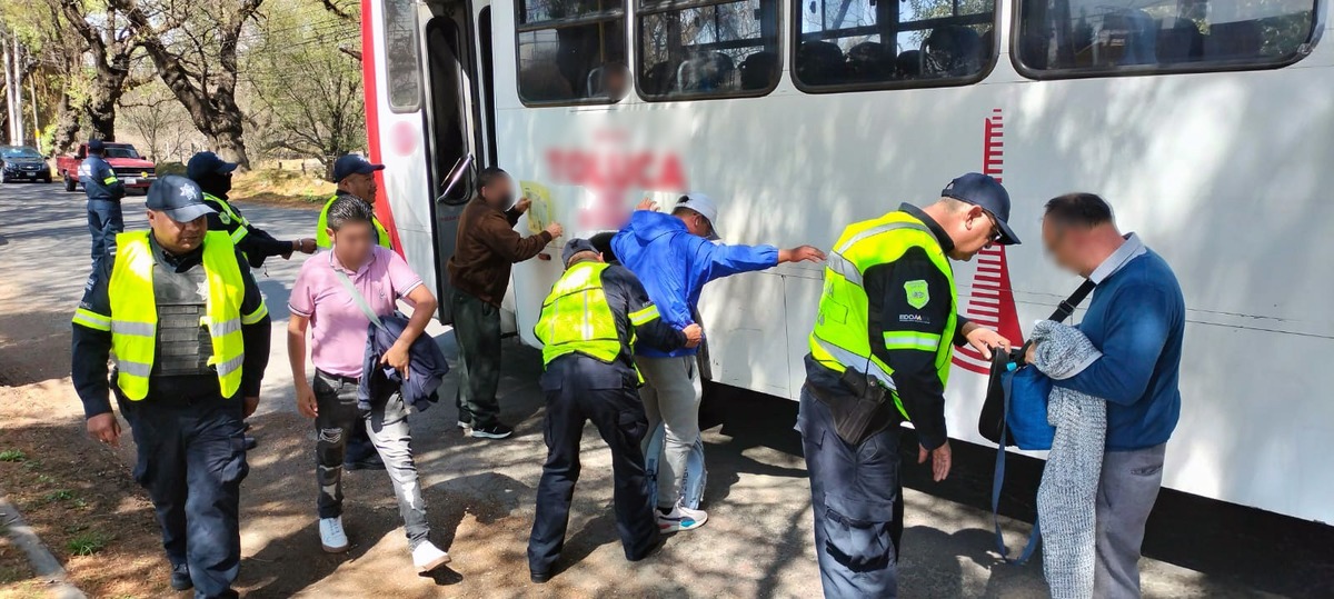 Transporte público en Edomex.
