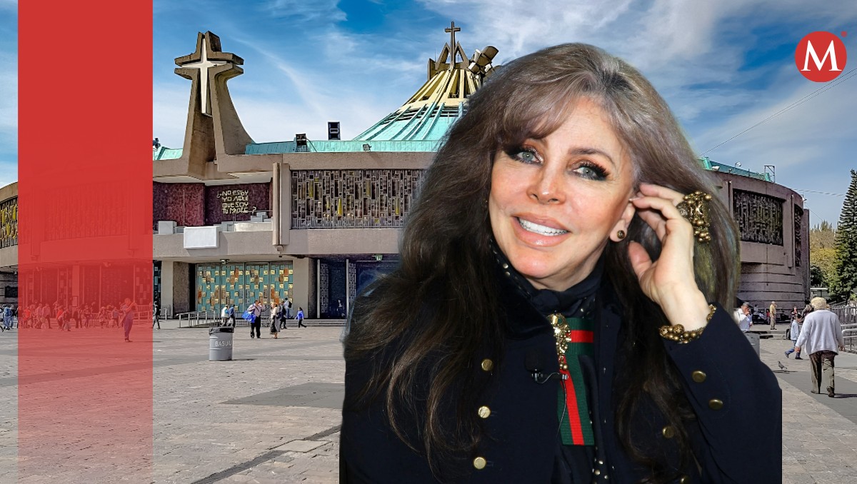 Verónica Castro aparece en Basílica de Guadalupe tras crisis de salud