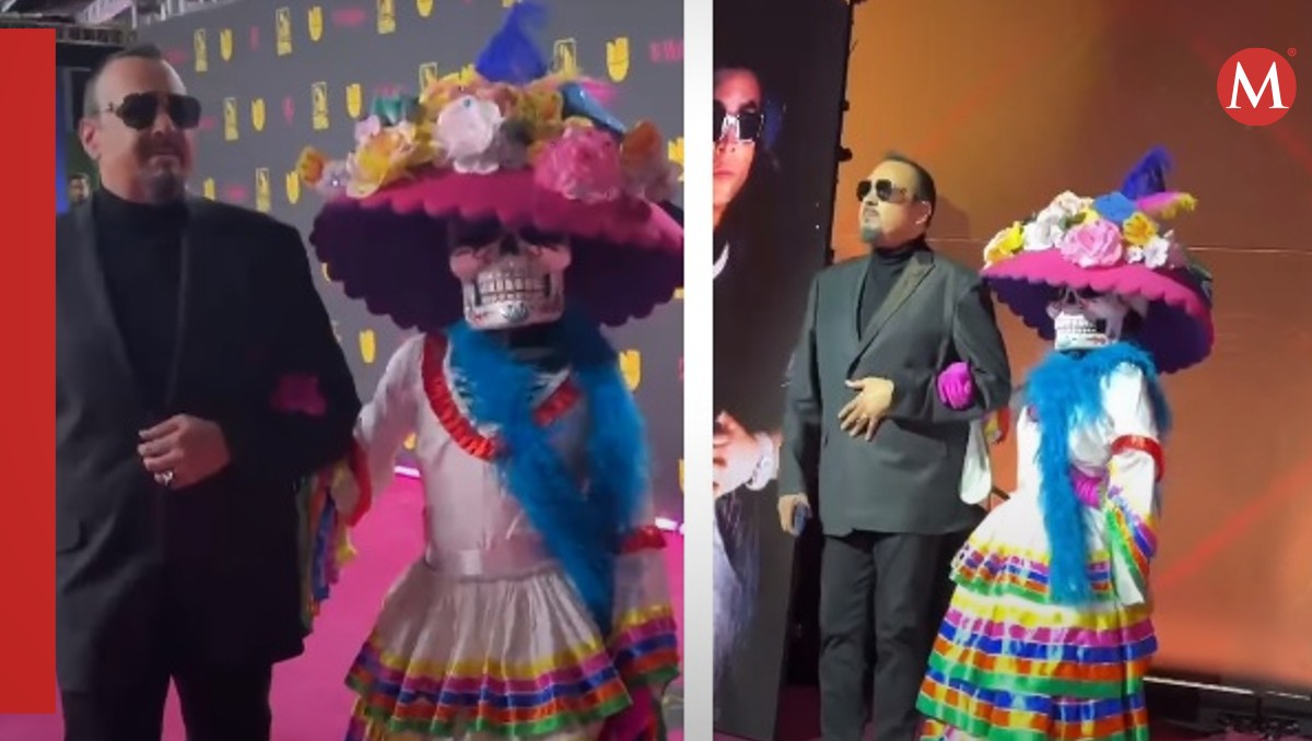 El cantante sorprendió en la alfombra | Capturas