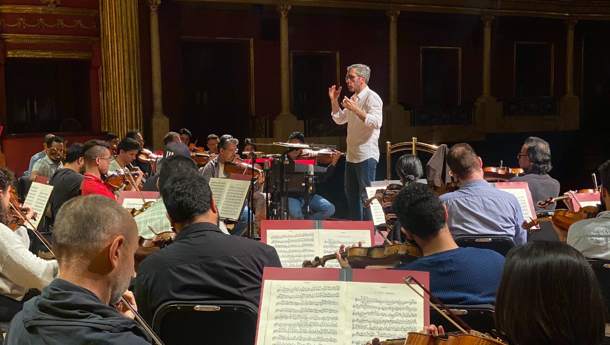 Ensayo de la Orquesta Filarmónica de Jalisco (X)