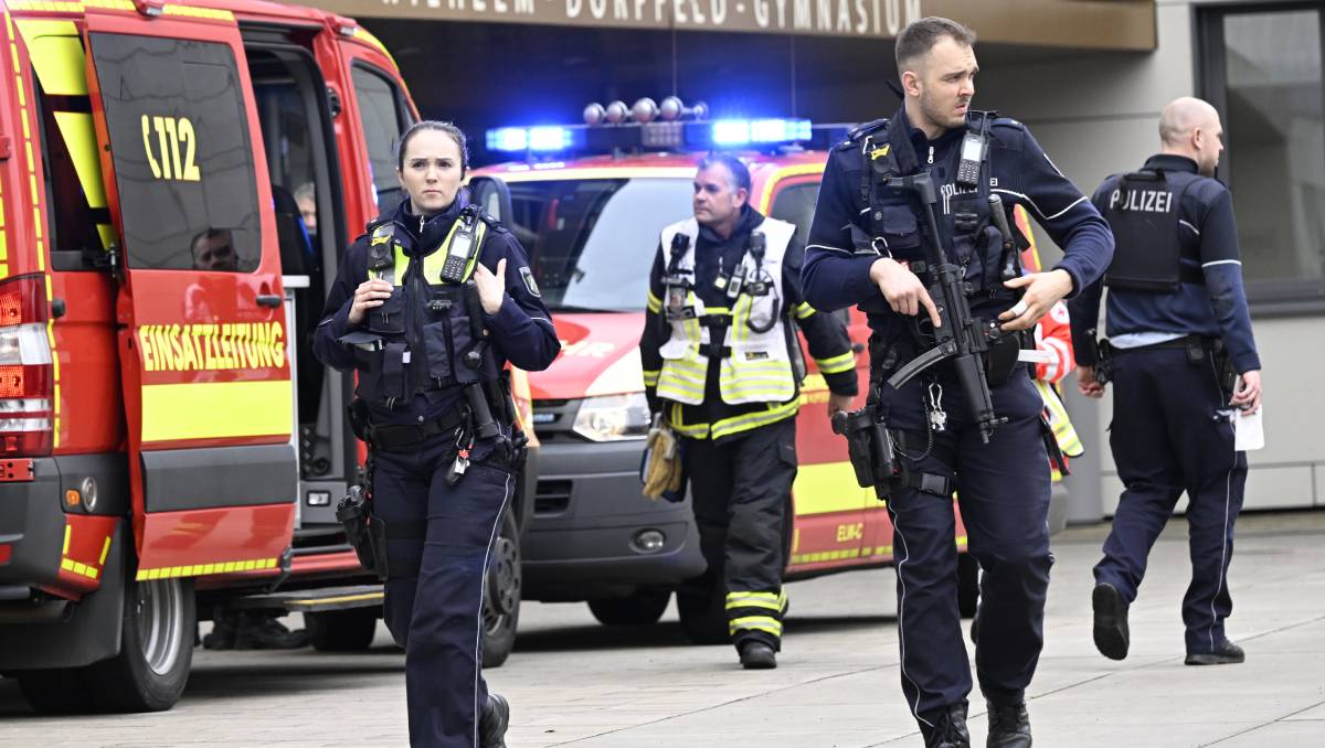 La policía alemana atendió el llamado de emergencia | AP