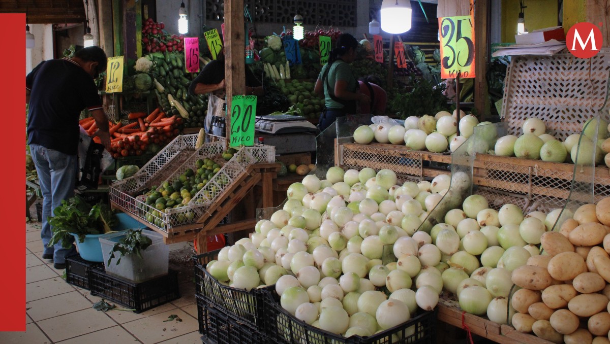 Precios de productos de la canasta básica en Tampico. (Yazmín Sánchez)