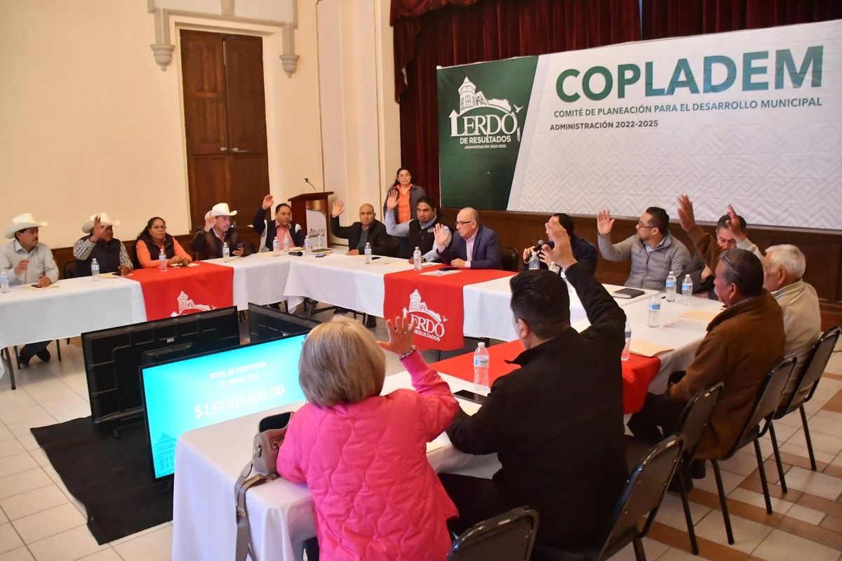Copladem Lerdo: aprueban 137 mdp para obra pública. (Especial)
