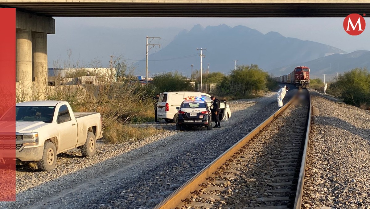 Hombre muere arrollado por tren. |