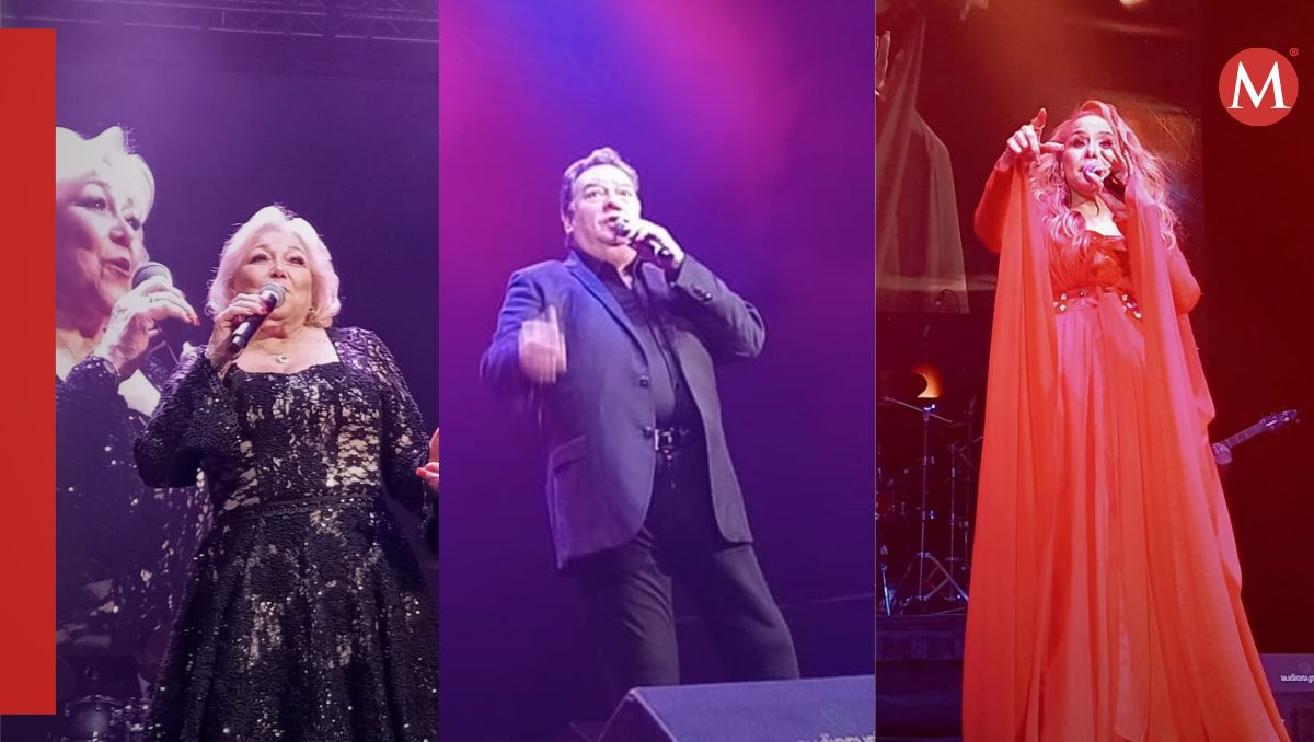 Los artistas expusieron sus grandes éxitos. Tadeo Gómez