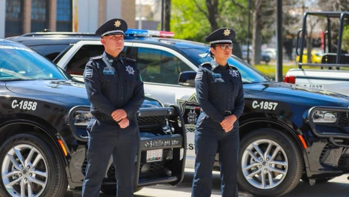Policía municipal en Coahuila. (Especial)