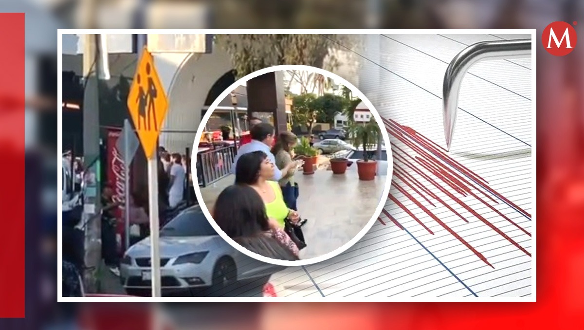 Reacciones al sismo en Cuernavaca. (Especial)
