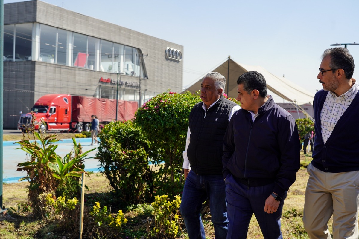 Los trabajos de renovación al parque Obelisco se realizan en cumplimiento a los objetivos del desarrollo sostenible de la Agenda 2030.